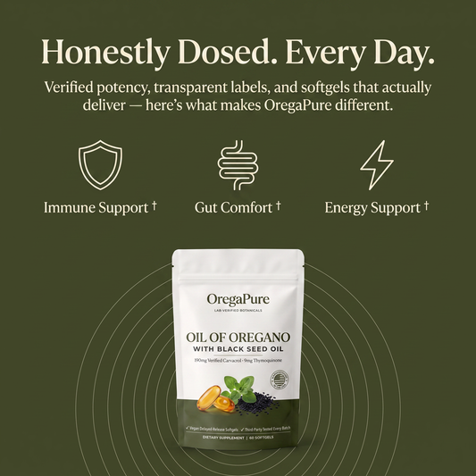 OregaPure® Oil Of Oregano Softgels